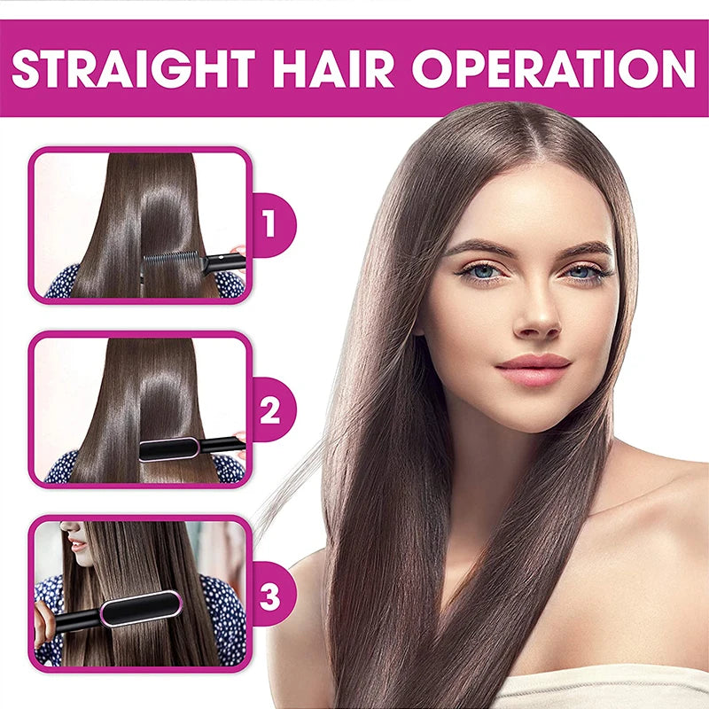 LUMERA Professional Hot Comb Hair Straightener