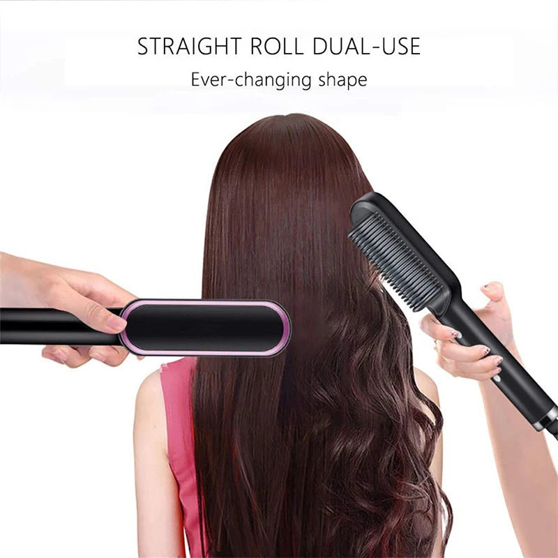 LUMERA Professional Hot Comb Hair Straightener