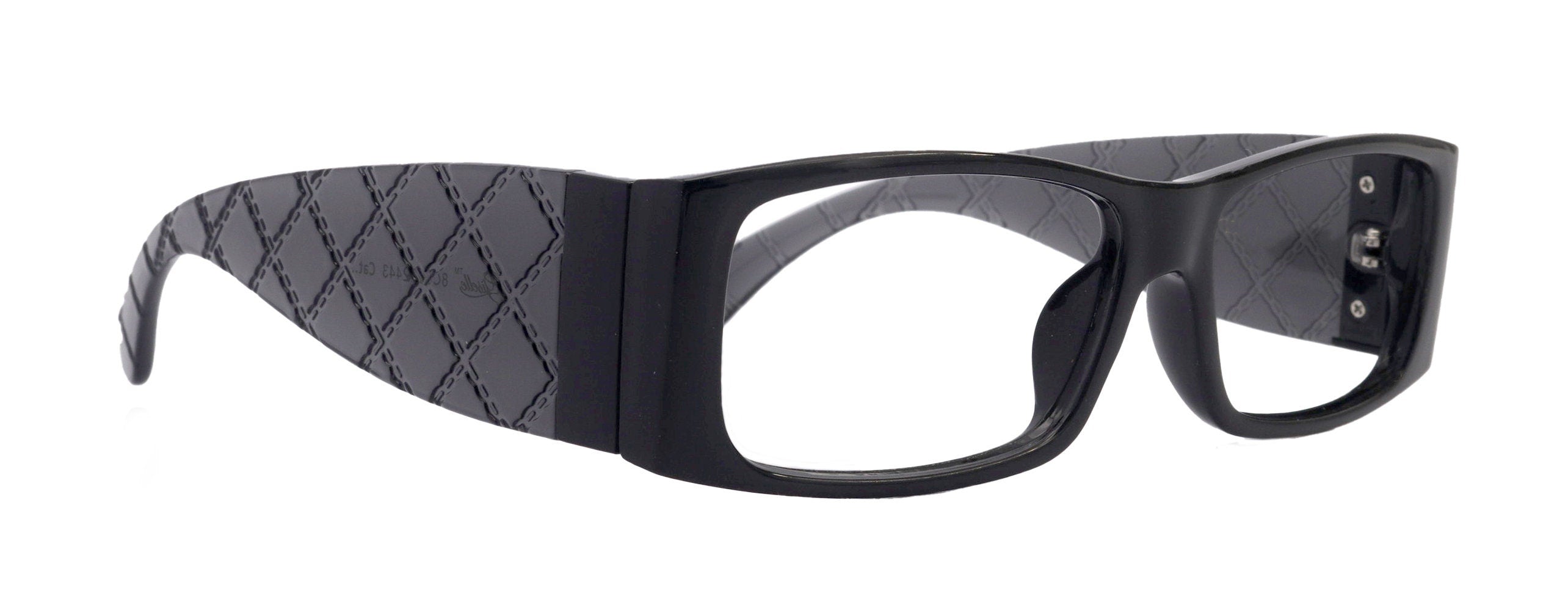 Assisi Reading Glasses, Black, Medium Frame, High End Readers, Bifocal,  Sun readers, Trendy Style,  NY Fifth Avenue